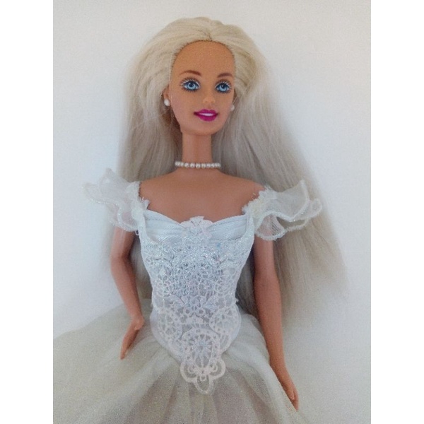 Barbie doll princess hot sale bride