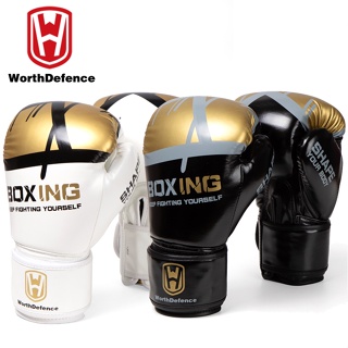 Luvas De Boxe Para Homens PU Karate Muay Thai De Boxeo Free Fight MMA Sanda Treinamento Adultos Crianças Equipamento