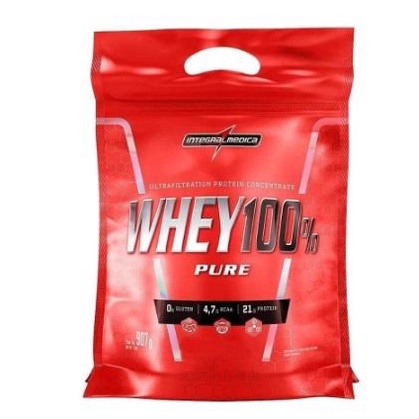 WHEY 100% PURE POUCH CHOCOLATE MALTADO 907G – INTEGRALMEDICA