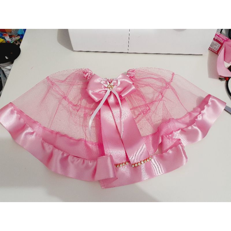 Saia de tule para bebe best sale 1 ano