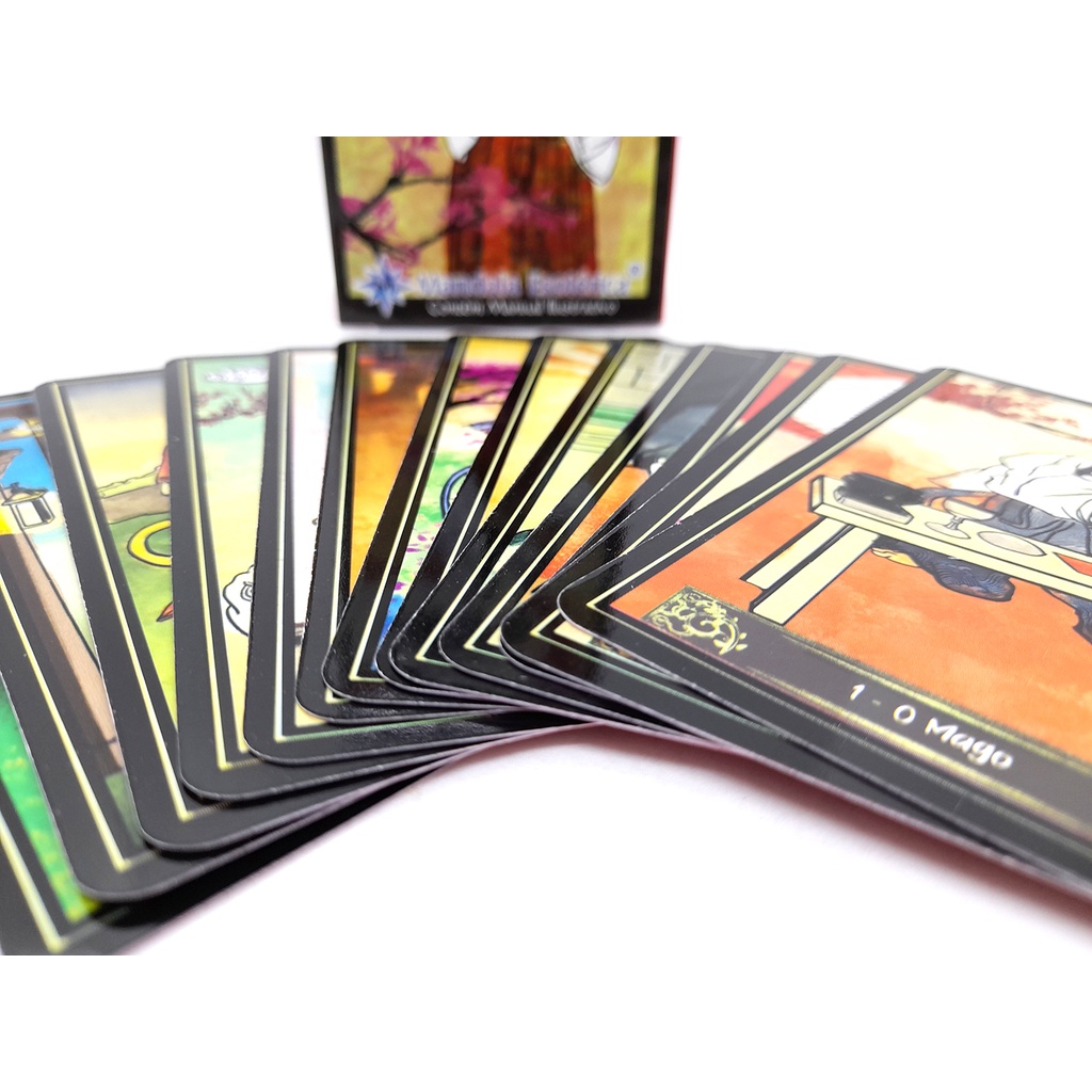 Baralho Tarô Japonês Budista Ukiyo 78 Cartas Com Manual | Shopee
