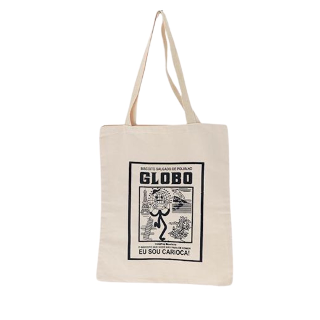 Bolsa EcoBag Ecológica Biscoito Globo Praia 100% Algodão