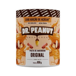 Pasta de amendoim com Whey Protein - Dr Peanut - Escorrega o Preço