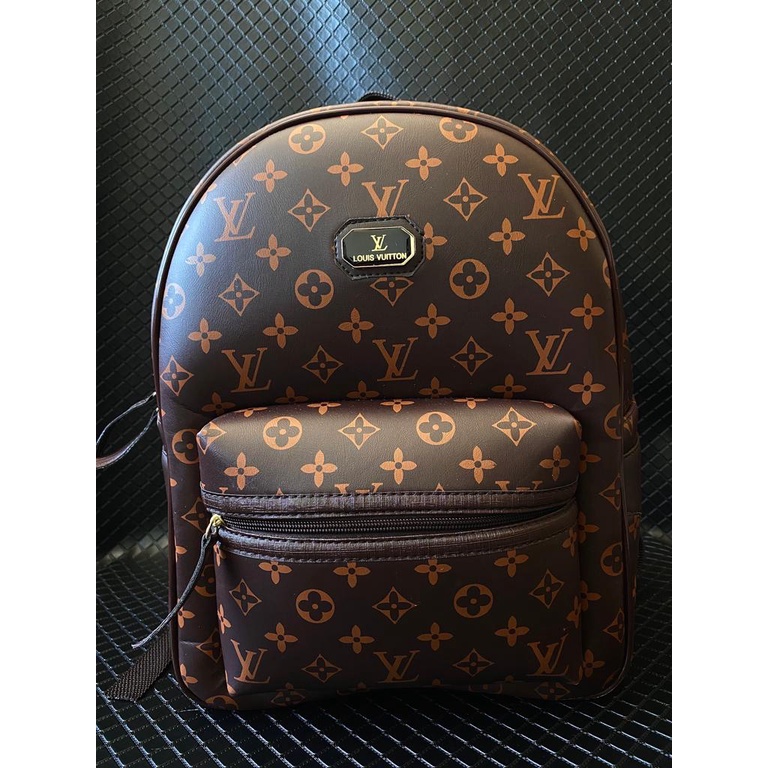 Orota Mochila Louis Vuitton Negra para Hombre Colegio Mochila con