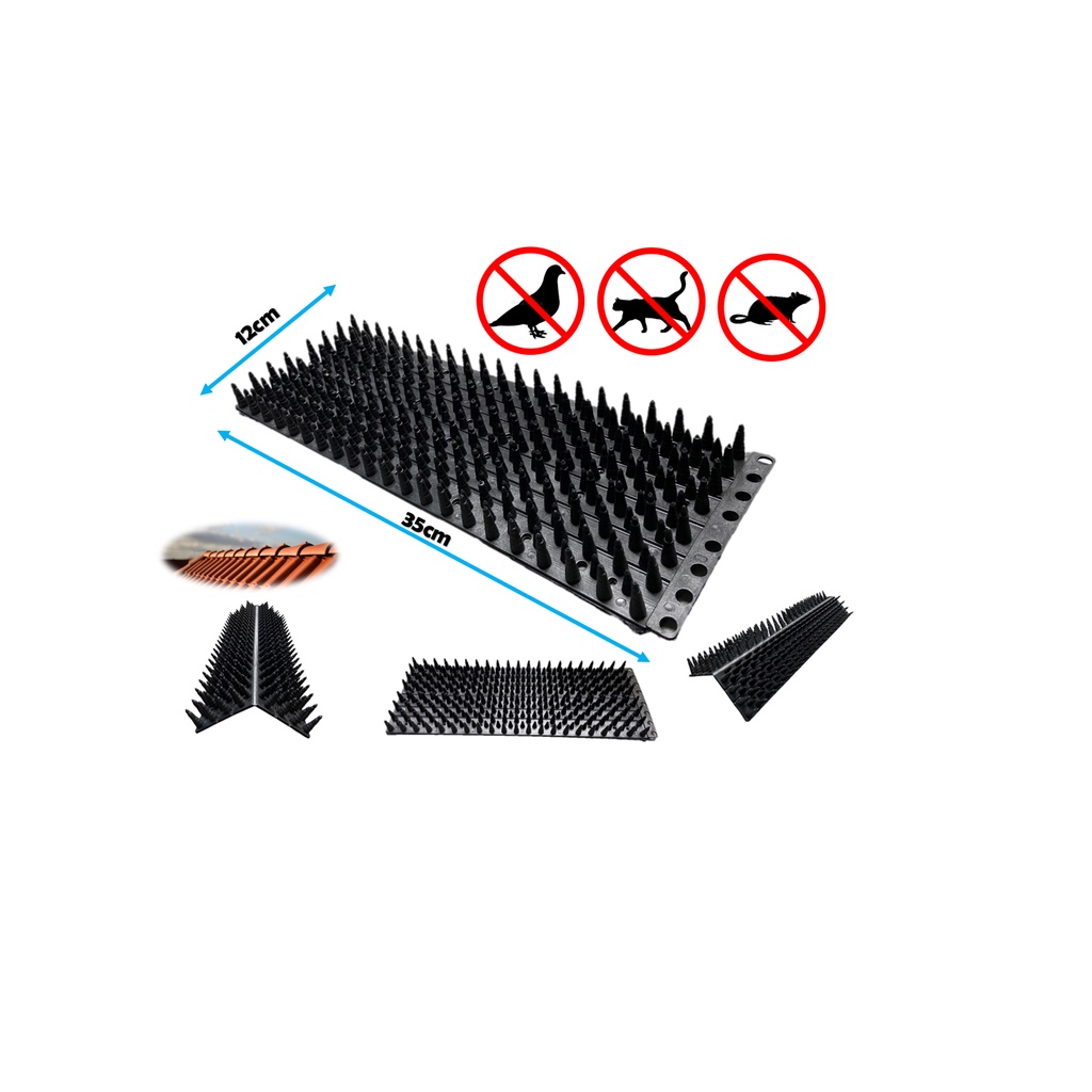 Espícula Anti Pombos Gatos Repelente barreira Espanta-pombo - 1 Peça ...