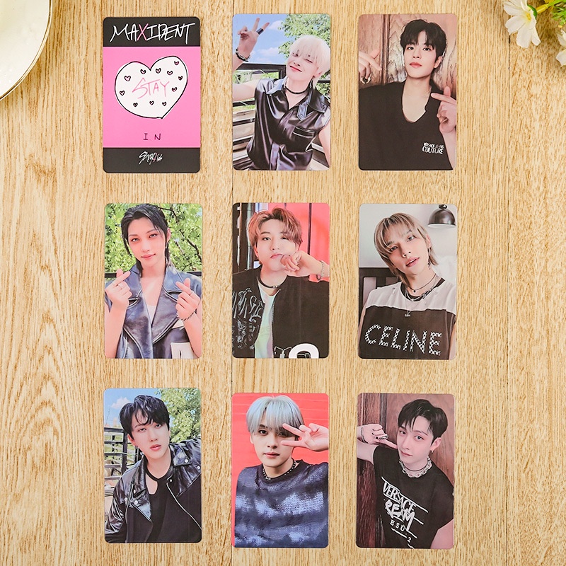 Kpop Stray Kids Novo Álbum MAXIDENT Photo Card Para STAY Gift