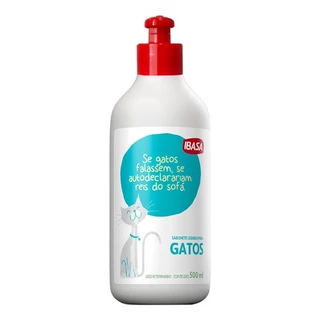 Sabonete Líquido Gatos Ibasa 500ml