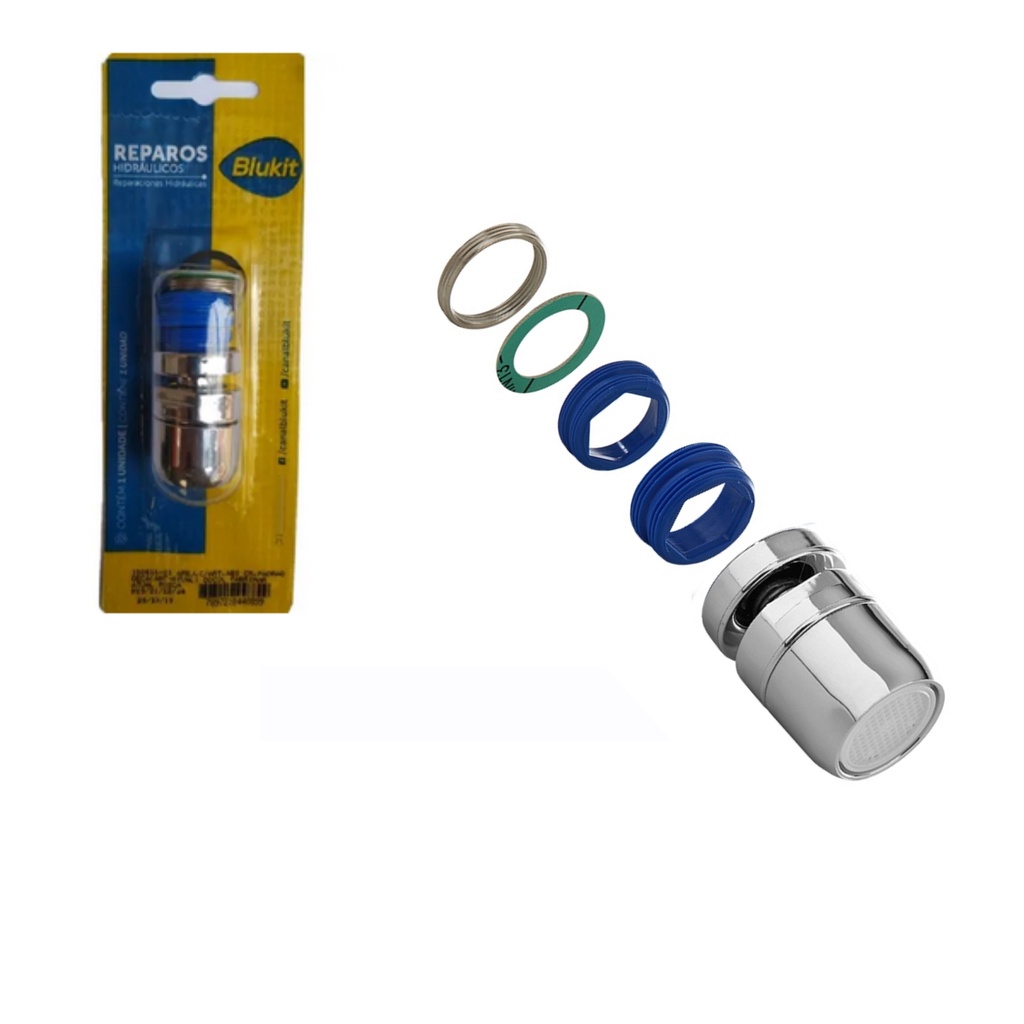 Bico Arejador Articulado Universal Para Todas As Torneiras Blukit