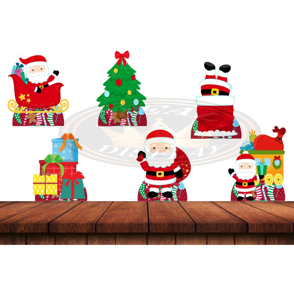 Natal displays 6 peças | Shopee Brasil