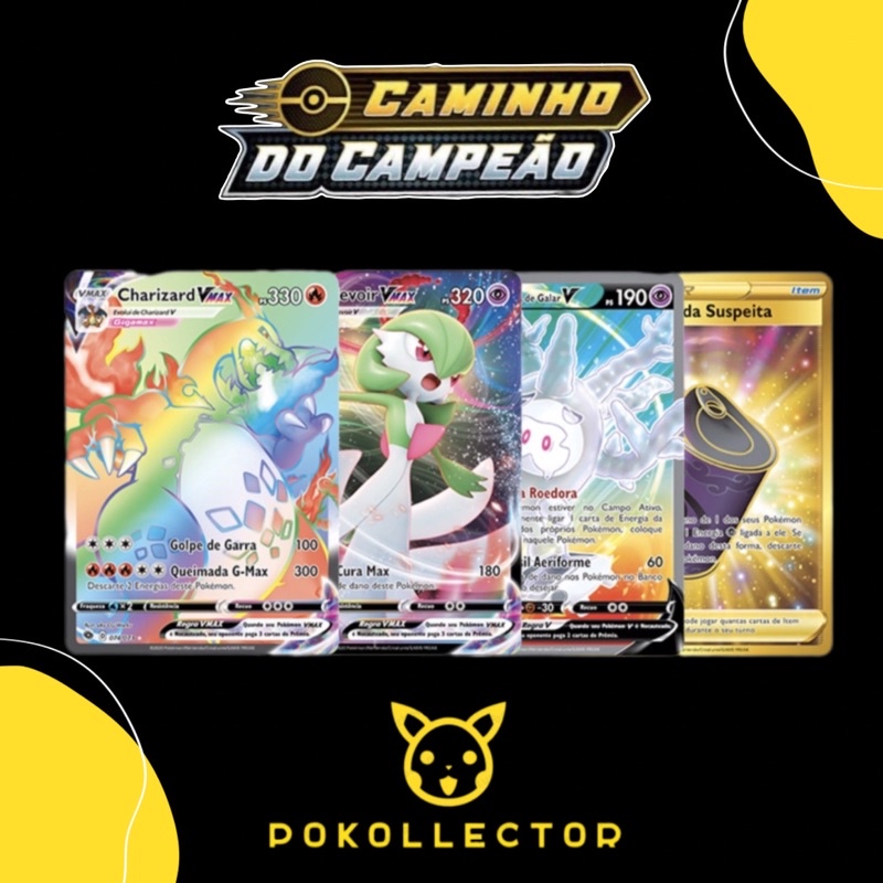 Carta Pokémon Gardevoir V Caminho Do Campeão Original