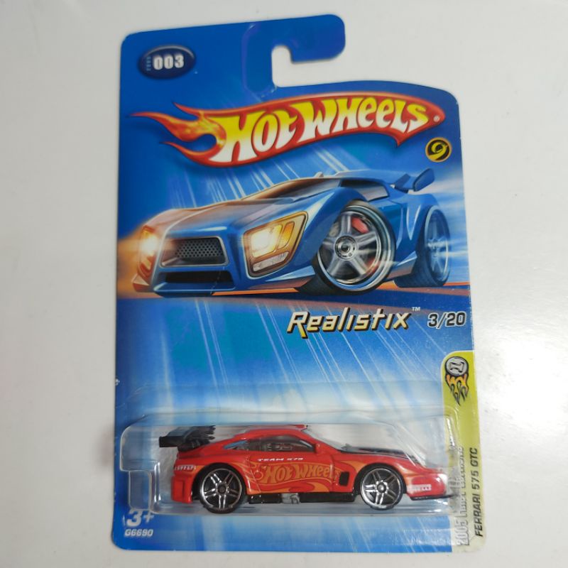 Ferrari 575 GTC Hot Wheels Realistix 2005 3/20 - G6690 | Shopee Brasil