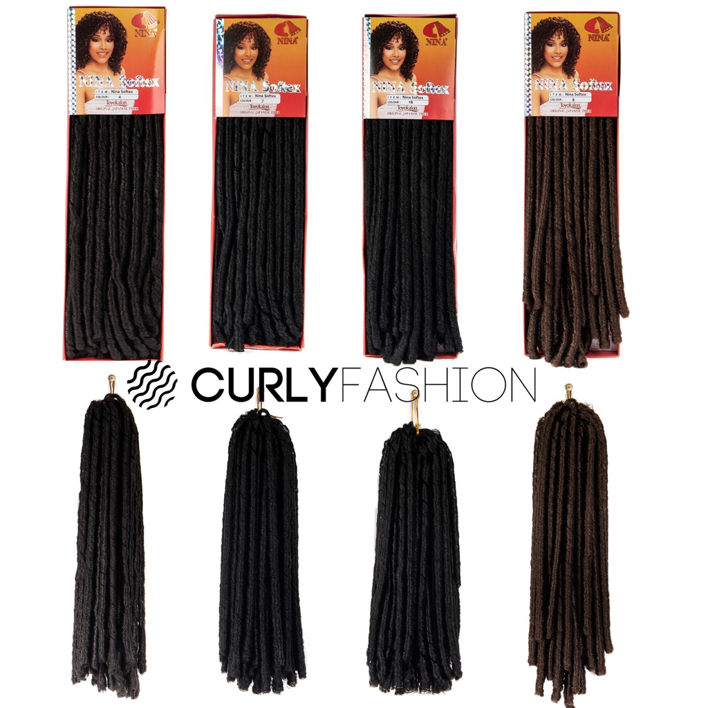 Cabelo Cacheado Nina Softex Original Crochet Maravilhoso