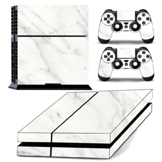 Skin PS4 Fat Playstation Adesivo Pelicula Protetora Marmore Bianco