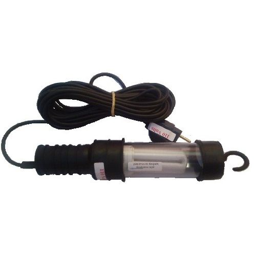 Pendente Luz Bastão Fluorescente Fio 8 M S/ Lâmp P/ Mecânica