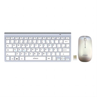 Kit Teclado e Mouse Sem fio para PC Notebook 2.4GHz HK8850