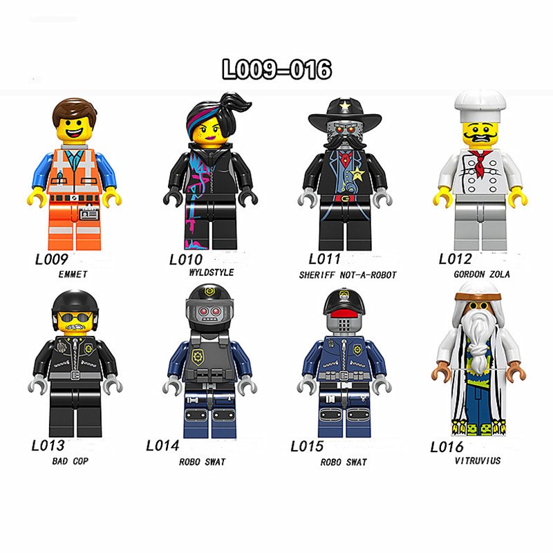 Lego Minifigures The Movie Emmet Lord Business Building Blocks Compatible Kids Toys In Stock New Arrival LY
