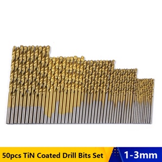 1/1,5/2/2,5/3mm Ferramenta De Brocas De Aço De Alta Velocidade Revestido Com Titânio HSS