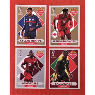 Figurinha Legend Mbappé Prata  Roupa Esportiva Masculino Panini