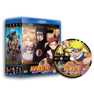 Blu-ray Naruto Clássico - Série completa com dublagem.