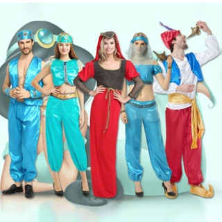Fantasia de Disney Aladdin Gênio - Disney Aladdin Genie Muscle Adult Costume
