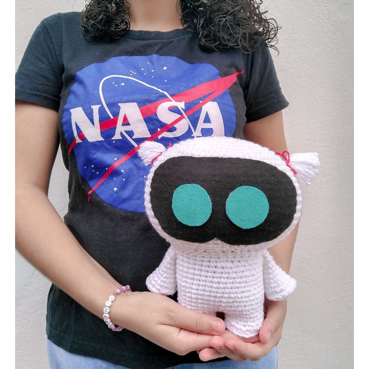 Wootteo pelúcia amigurumi the astronaut Jin BTS | Shopee Brasil