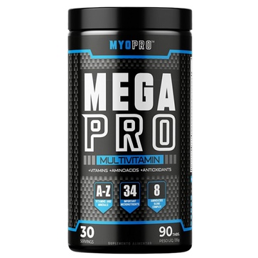 Mega Pro Multivitamin 90 Tabs 30 Servings Myopro | Shopee Brasil