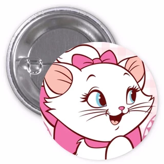 Botton Marie gatinha gata boton buton button broche
