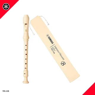 Flauta Doce Barroca Yamaha Yrs 24b Com Capa em Oferta na Shopee