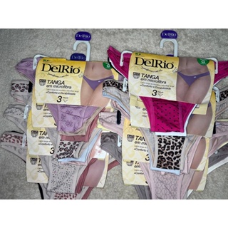 Kit 3 calcinhas tanga sexy bordada - R$ 26.00, cor Multicolor (branca,  vermelha, de algodao) #131465, compre agora