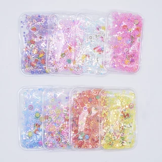 10Pcs Appliques Mistos Para Arco De Cabelo Infantil Scrapbookings Transparentes Patches Suprimentos Acessórios