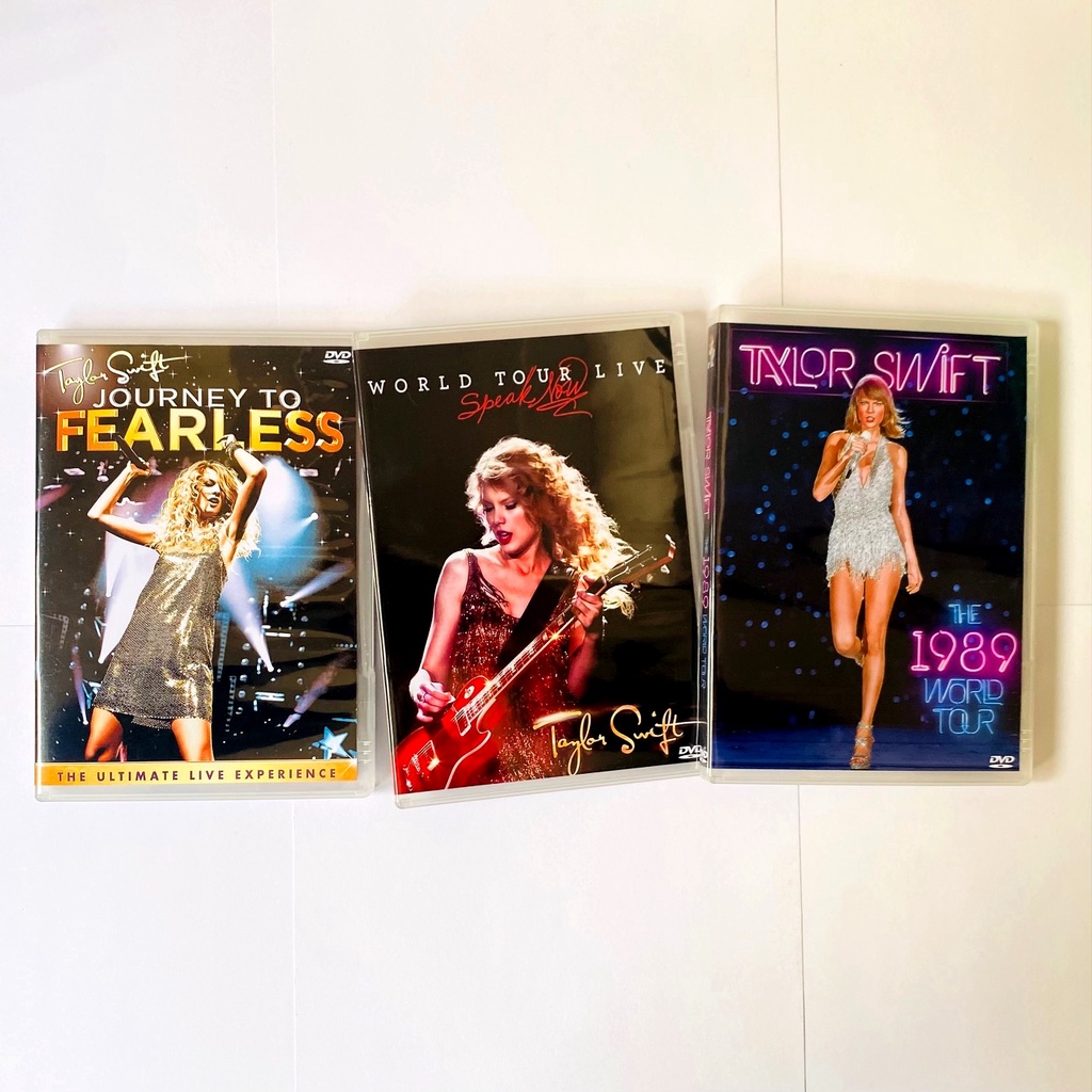 DVD Taylor Swift Journey To Fearless 2009 Speak Now World Tour The