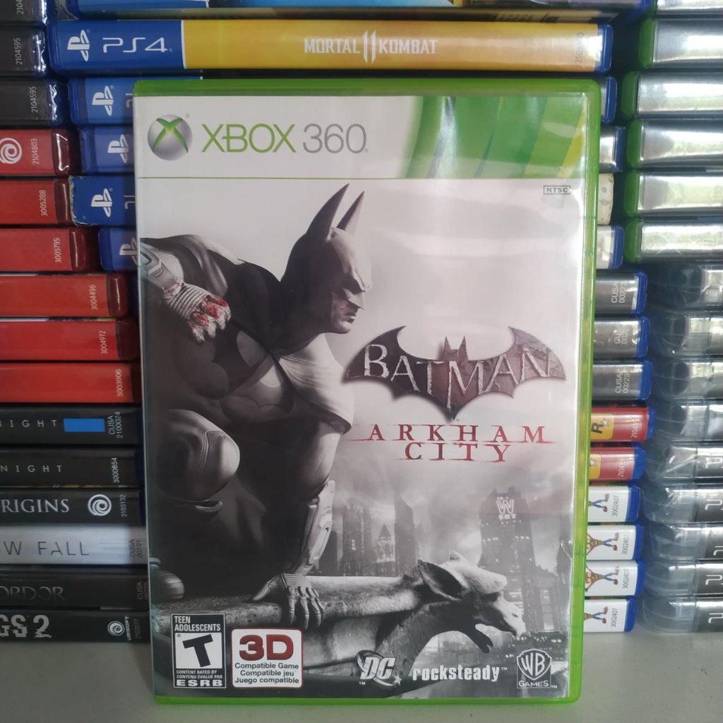 Batman Arkham City Xbox 360 Mídia Física Shopee Brasil