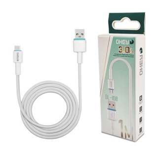 Cabo USB Micro USB 3,0A 1m rápido OHEY