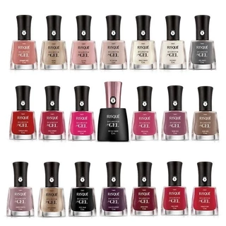 Esmalte em Gel RISQUE Diamond Gel 1 Unidade - Cores a Escolha