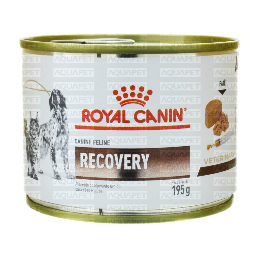 Recovery Royal Canin Lata Cães E Gatos 195 G - 1 Unidade