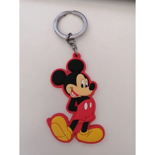 Chaveiro borracha Mickey Mouse ou Minnie licenciado Disney