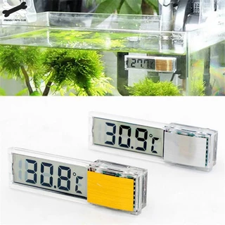Termômetro De Aquário 3D Digital LCD Eletrônico De Temperatura Do Tanque De Peixes Medidor De Tartaruga De Peixe Decoração