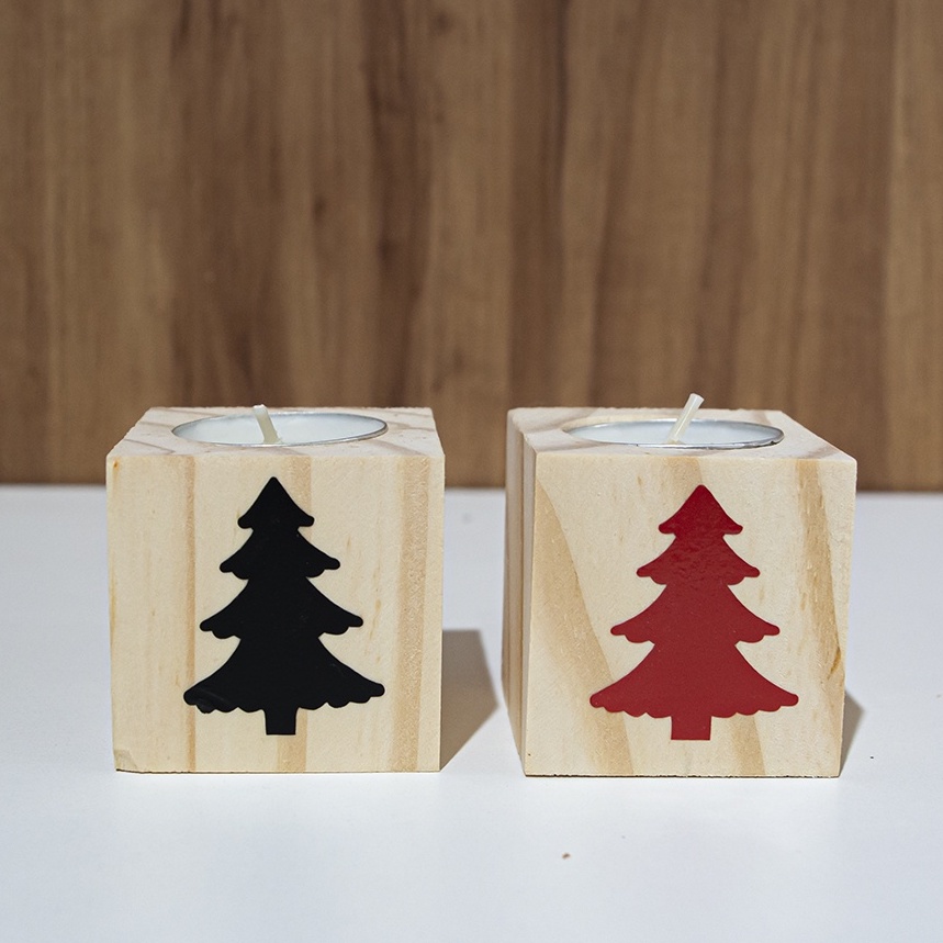 Porta vela natalino, mesa posta para o natal, enfeites para seus clientes rechaud cestas café da manha
