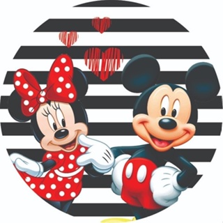 Painel Decorativo Mickey e Minnie