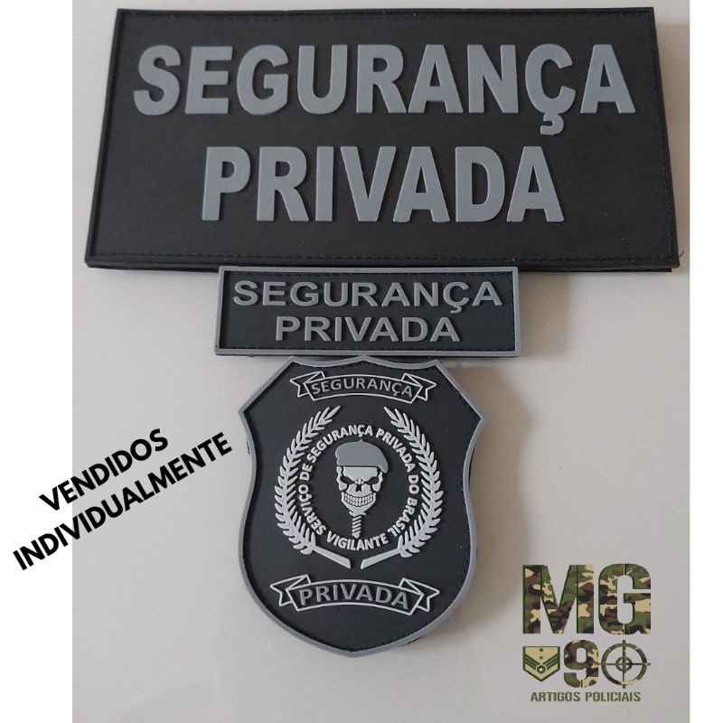 Patch Emborrachado Segurança Mira no Shoptime