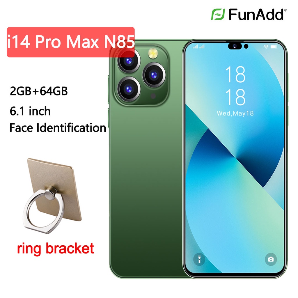 i14 Pro Max N86, 2GB+16GB, 6.3 inch, Face ID, Android 10 MTK6737 Quad