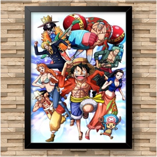 ONE PIECE - Quadros e Placa Decorativa de Parede para quarto e sala tema  Wanted luffy Zoro Nami Usopp Sanji Tony Chopper Robin Roronoa Eiichiro  Quadro parede e decoração séries, filmes e