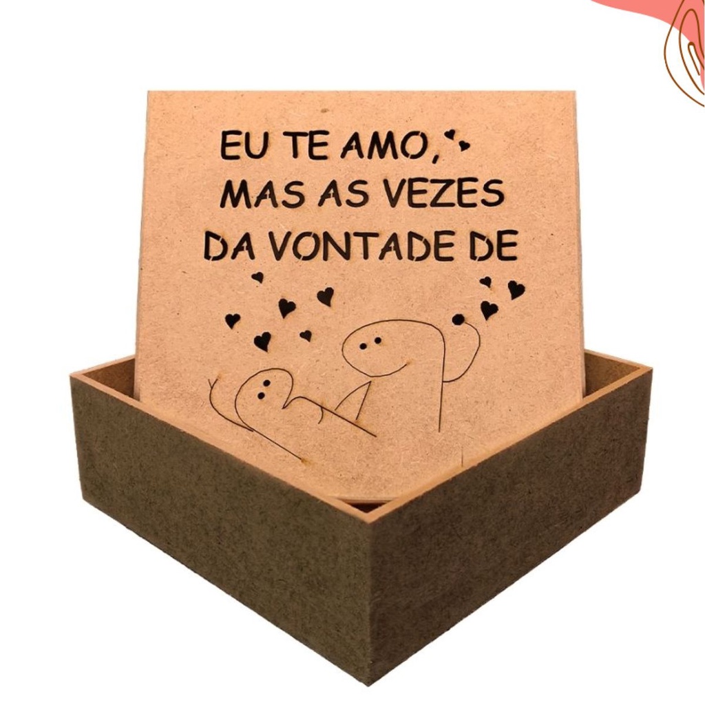 10 Caixa Embalagem 6 Doce Flork Meme Bento De Amor Divertido