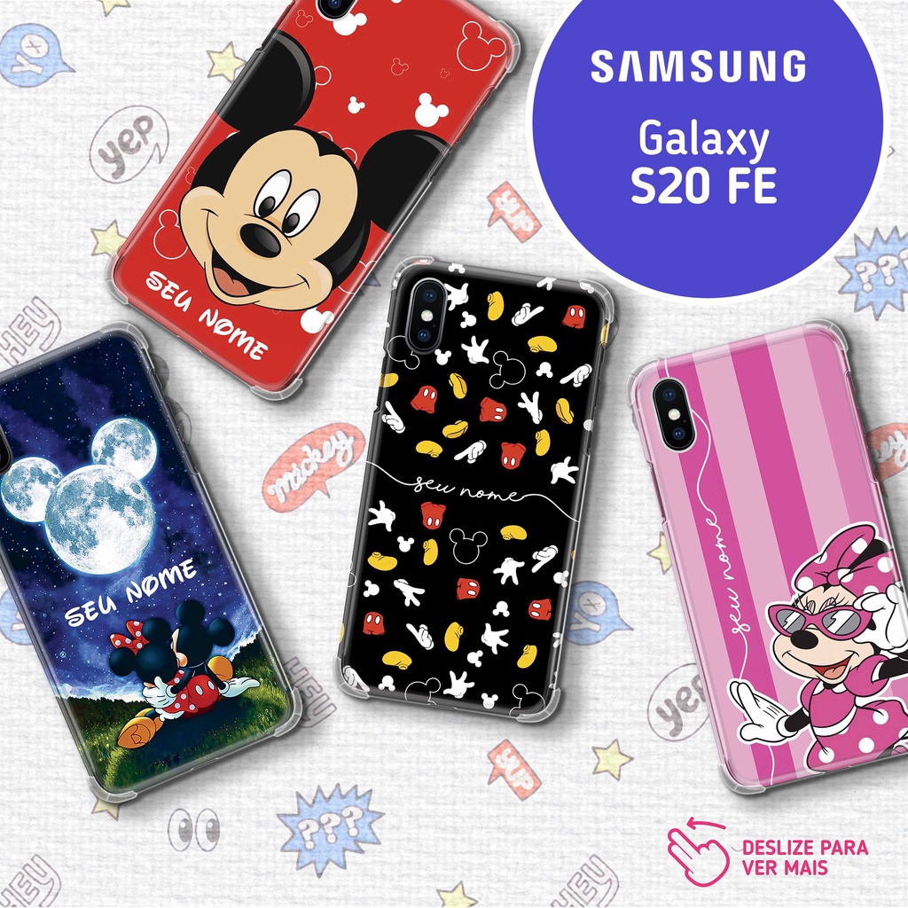 GUCCI LOGO PATTERN DISNEY MINNIE MOUSE Samsung Galaxy S20 FE Case Cover