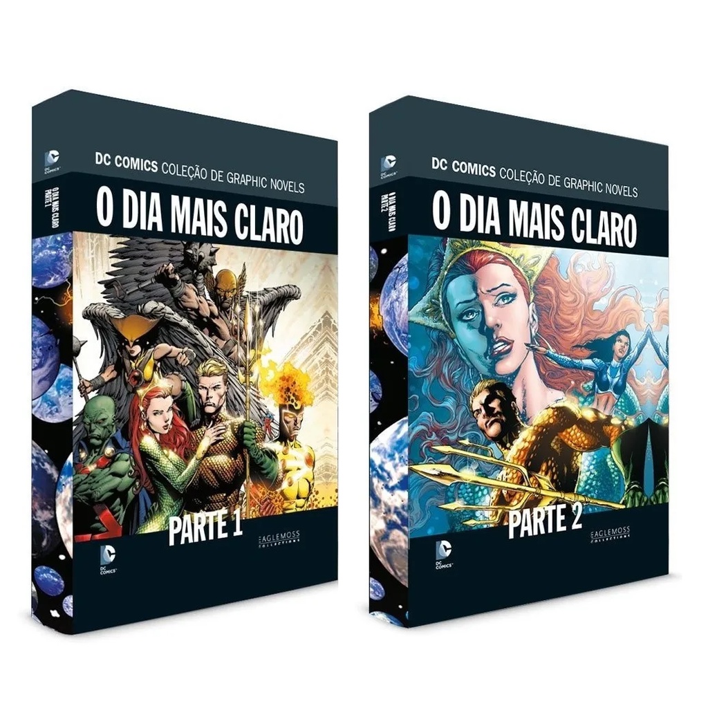 Dc Comics Graphic Novels Sagas : O Dia Mais Claro Partes 1 e 2