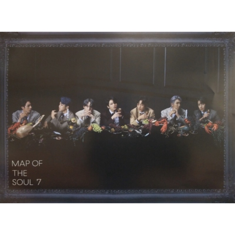 ORIGINAIS Pôsters BTS MOTS 7 (Map Of The Soul 7) NOVOS | Shopee Brasil