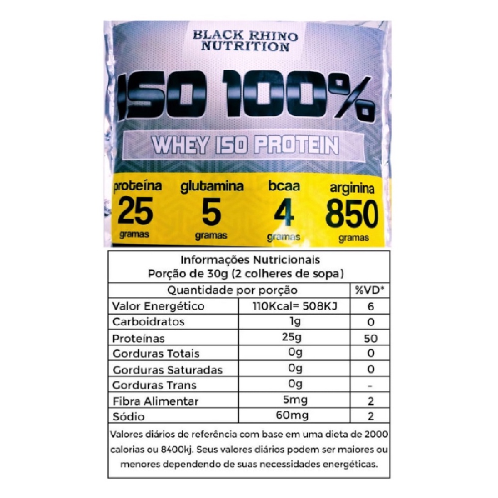 ISO 100% Whey Protein 2kg - Sabores