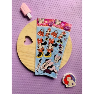 kit com 10/ 15 cartelas de adesivo Mickey e Minnie - stiker - adesivos - figurinha