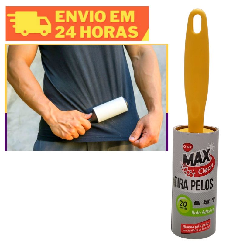 Rolo Adesivo Tira Pelos Multiuso Reutilizavel Para Roupa Tira Pelo ...