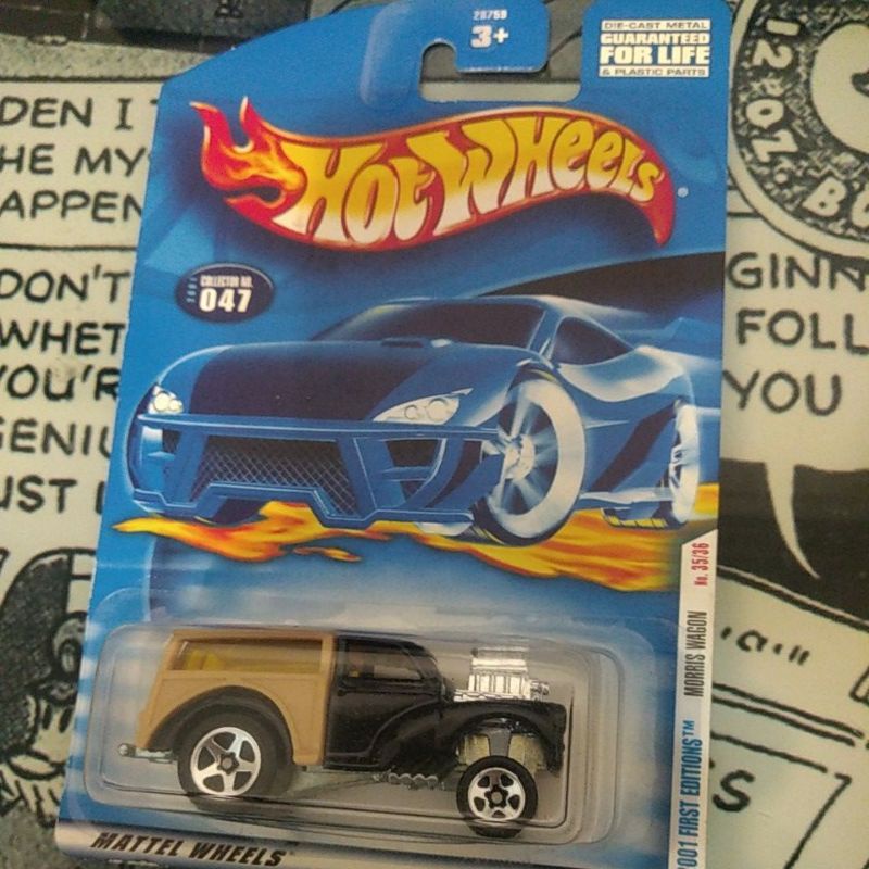 Hot Wheels 2001 Morris Wagon ミニカー morris wagon 2001 First Edition Hot wheels | Shopee Brasil